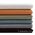 Imitation Linon Fixer en coton-polyester tissu